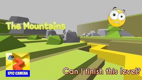 Dancing Line - The Mountains (Official but with Epic Camera Glitch)