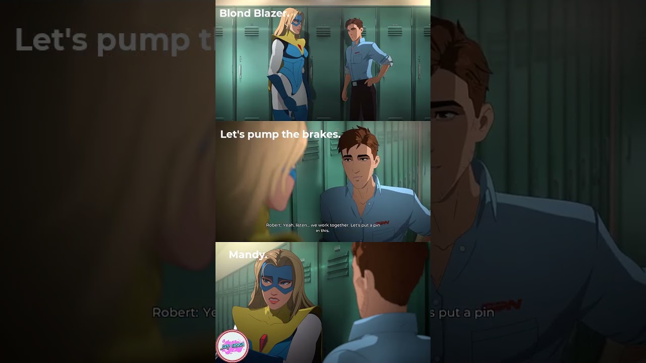 What happens when Robert says “Let’s pump the brakes” to Blonde Blazer in the gym 