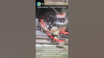 Precision mold part _CNC Machining #precisionmanufacturing #moldmaking #sparepart #customization