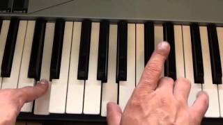 Video thumbnail of "How to play Love Is Easy - McFly - on piano"