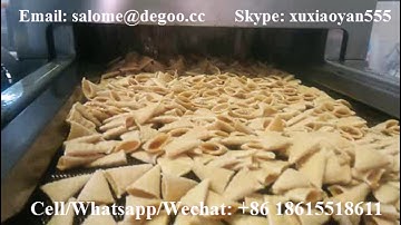 Fried Bugles crispy chips making machine, Cone shape bugles snack pellets making machine
