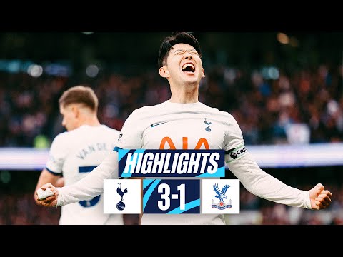 TOTTENHAM HOTSPUR 3-1 CRYSTAL PALACE // PREMIER LEAGUE HIGHLIGHTS // WERNER, ROMERO & SON SECURE WIN