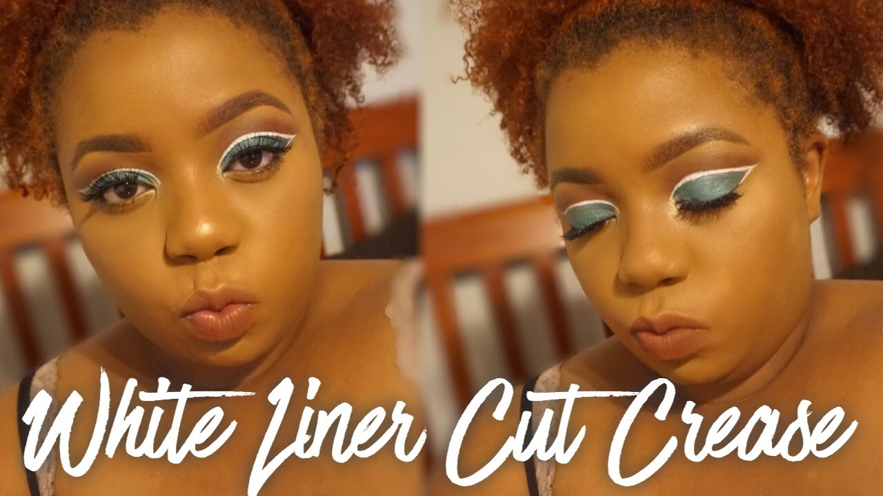 HOWTO White Liner Cut Crease YouTube