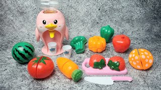5 Minutes Satisfying with Unboxing Cutting Vegetables & Penguin Water Dispenser ASMR | Review Toys