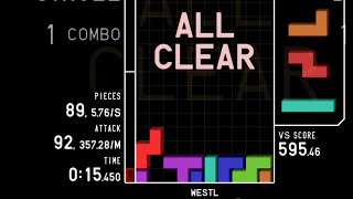 Insane 5 PPS Tetra League Round - Westl vs. Anber [TETR.IO]