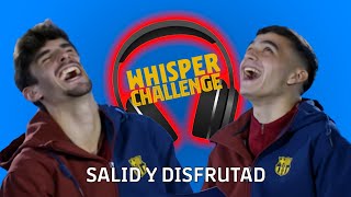 🎧🤣 WHISPER CHALLENGE: PEDRI vs TRINCAO