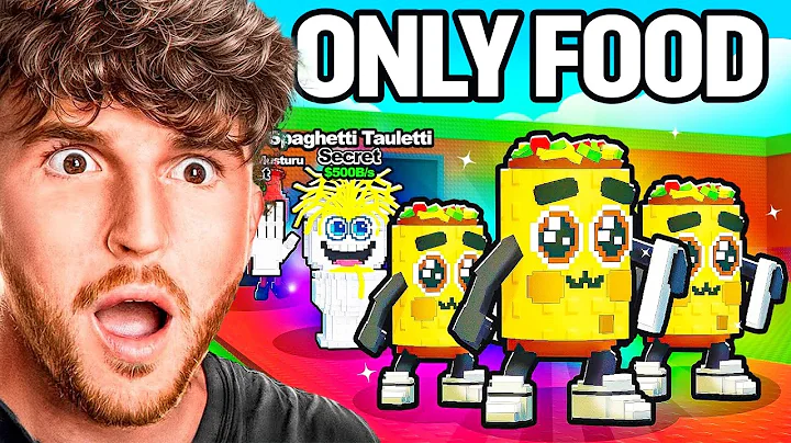 $0 To $1 TRILLION With FOOD ONLY Brainrots..