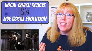 Vocal Coach Reacts to Sia LIVE Evolution 2002-2020
