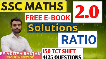 Ratio & Proportion 2.0 || aditya ranjan sir ebook 2 solution | aditya rajan book 2 solution | edu214