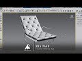 3D Max Chair Modeling Tutorial