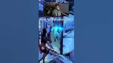 How To Properly Third Party.✍🏾#fortniteclips #viral #shorts