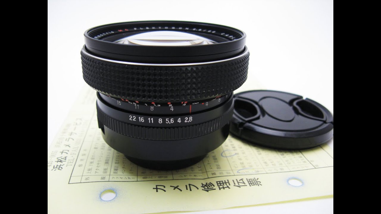 M42 Carl Zeiss Jena DDR electric MC FLEKTOGON 20mmF2.8 - YouTube