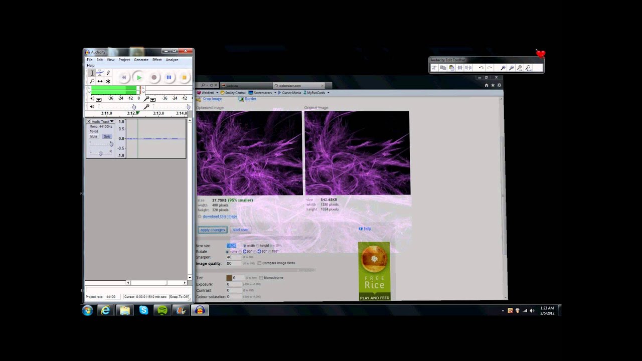 How to make a Picture your desktop wallpaper and be crystal clear - YouTube How to make a Picture your desktop wallpaper and be crystal clear - YouTube