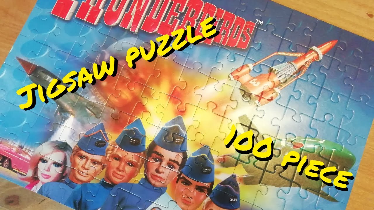 thunderbirds jigsaw puzzle 100 piece time lapse YouTube