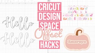 7 offset hacks in cricut design space | ways you can use the offset tool