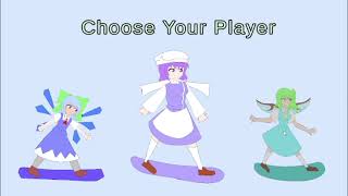 Touhou Snow Board Game Trailer
