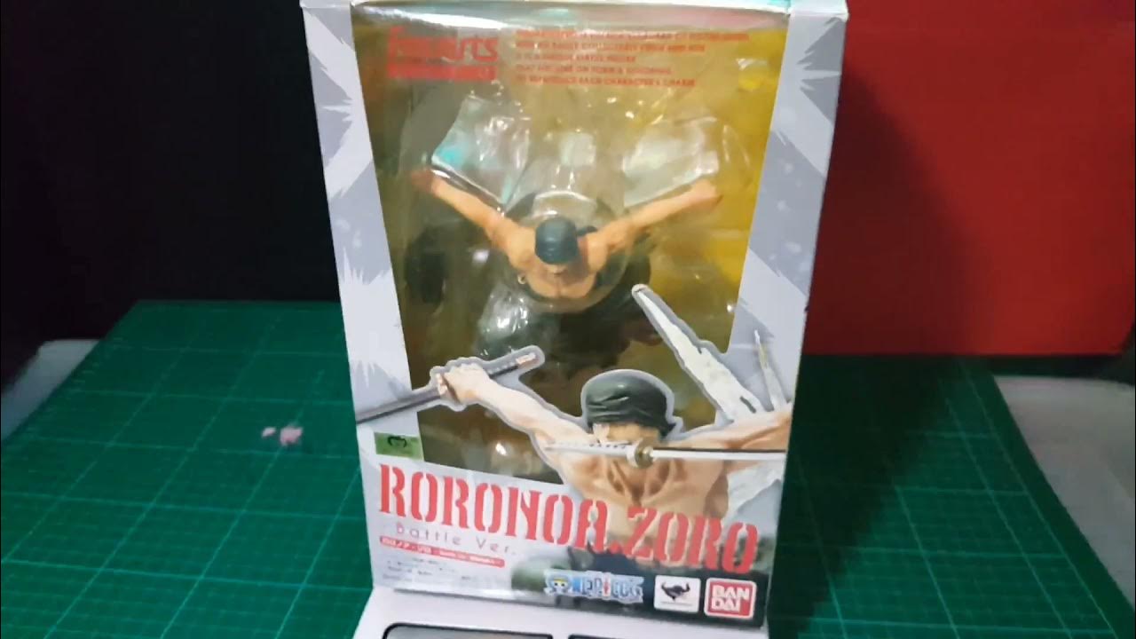 Figuarts ZERO] ~ Roronoa Zoro - Battle version. Rengoku Onigiri ~ Unboxing  