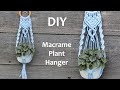 DIY Macrame Plant Hanger | Macrame Plant Hanger Tutorial | Macrame Wall Hanging Tutorial