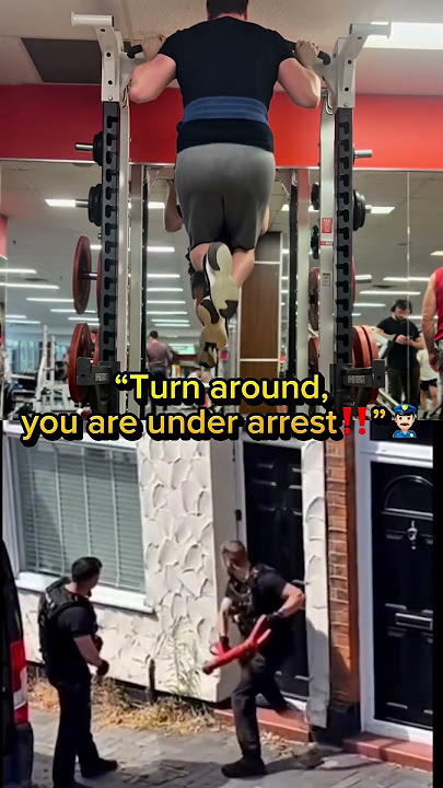 👮🏻‍♂️”TURN AROUND, YOU ARE UNDER ARREST‼️”