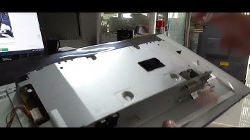 Instructions for checking and removing the screen Acer V206HQL