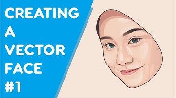 BELAJAR MEMBUAT VECTOR WAJAH DENGAN COREL DRAW PART #1