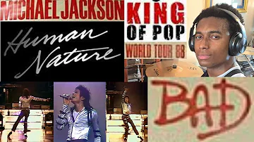 Michael Jackson- Human Nature (Drum Cover) | Wembley/London/England |  Bad Tour 1988 | Audio | Live