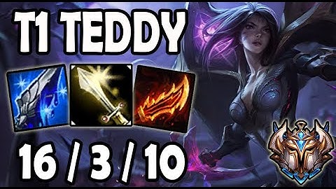 T1 Teddy Kaisa vs Ezreal ADC - Korea Ranked