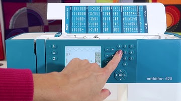 Pfaff ambition 620 4 Machine Overview