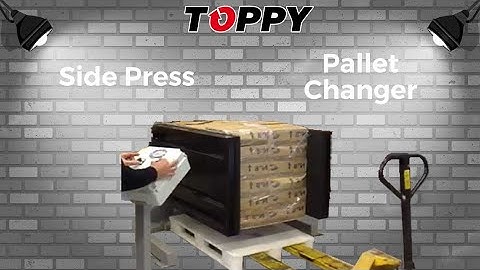 Pallet exchanger - TOPPY SIDE PRESS (boxes)