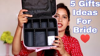 5 Amazing Gift Ideas For Bride | Gifts for bride From Amazon |TipsToTop By Shalini