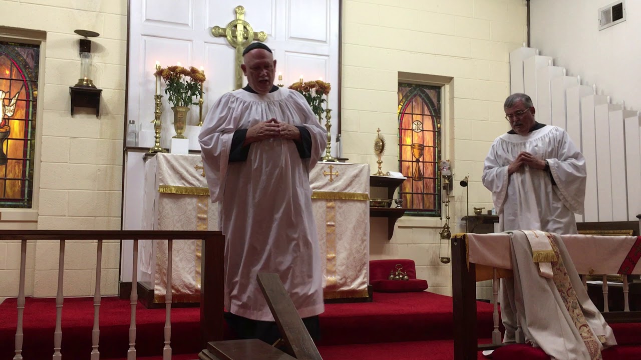 Sung Evensong followed by the Benediction of the Blessed Sacrament ...