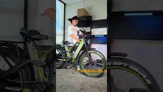 Cybervelo hit your bro with this #ebike #electricbike #electric #emtblife #cybervelo