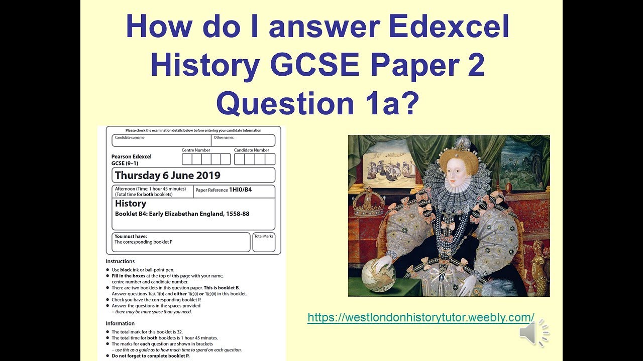 history coursework examples edexcel