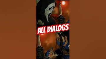 MK1 - Ghostface Vs KITANA ALL Dialogs