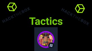 HTB Tactics