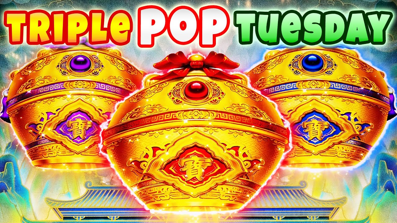 Emperor's Throne slot for Triple Pop Tuesday! Live Play, Double Pop, and Buy a Bonus at GSR in Reno!