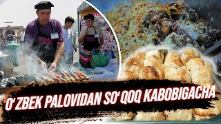 Toshkent Viloyatida Boʻlib Oʻtgan Xalqaro Milliy Taomlar Festivalidan Reportaj