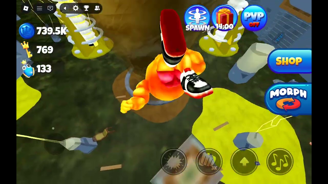 How to get to the electric water Earth dungeons in morph world