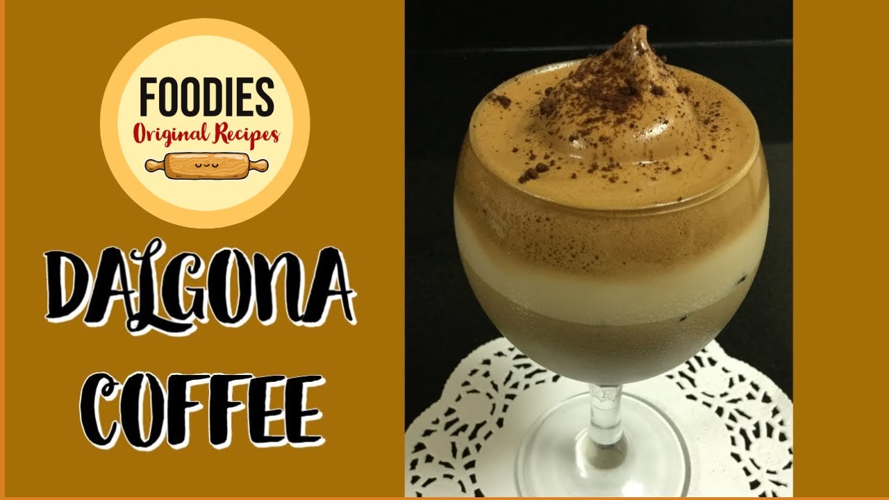 Dalgona Coffee Recipe How to Make Whipped Coffee