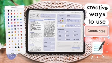 Creative Ways to Use GoodNotes for Digital Planning | Magic Elements, Color Dropper, Tricks