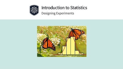 Introduction to Statistics: Designing Experiments