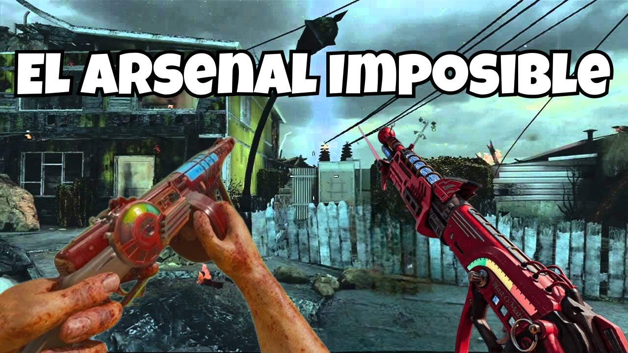 ¿Y Si TODAS LAS ARMAS EN NUKETOWN FUERAN RAYGUNS? | El Experimento Más Loco -MODS