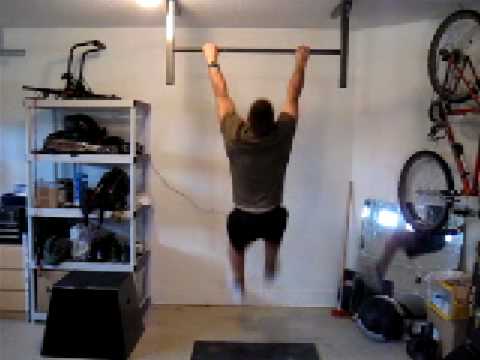 100 Butterfly Kipping Pullups for Time