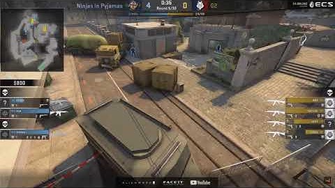 G2 vs NiP - ECS S 4 Europe de_overpass