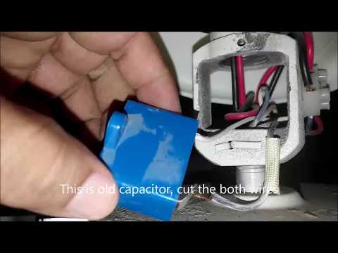 How To Change Capacitor Of Ceiling Fan In Urdu