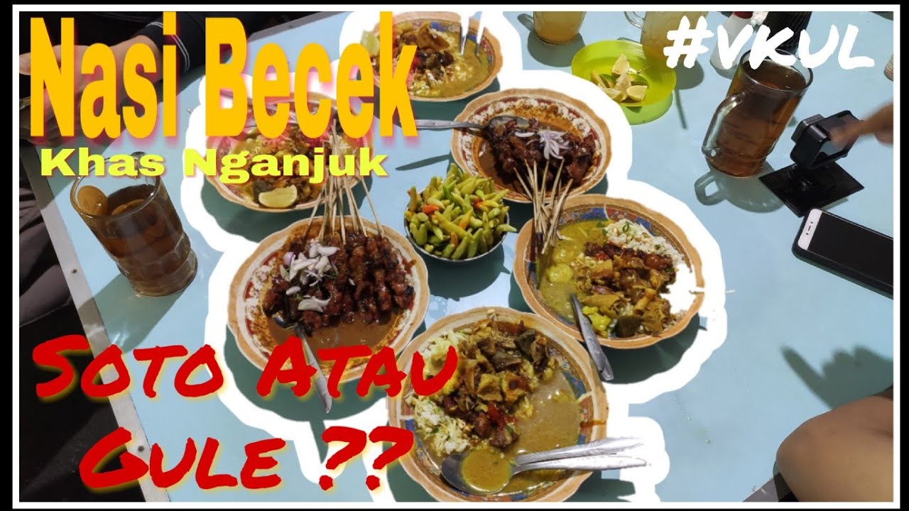 Nasi Becek Khas Kota Nganjuk Jawa Timur #nasibecek #kulinernganjuk