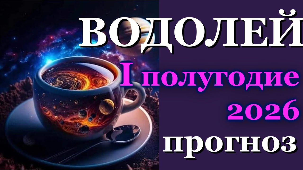 ♒ ВОДОЛЕЙ  - ТАРО ПРОГНОЗ ПЕРВОЕ ПОЛУГОДИЕ 2026 г / ♒AQUARIUS - І HALF YEAR 2026 / РАСКЛАД  ТАРО