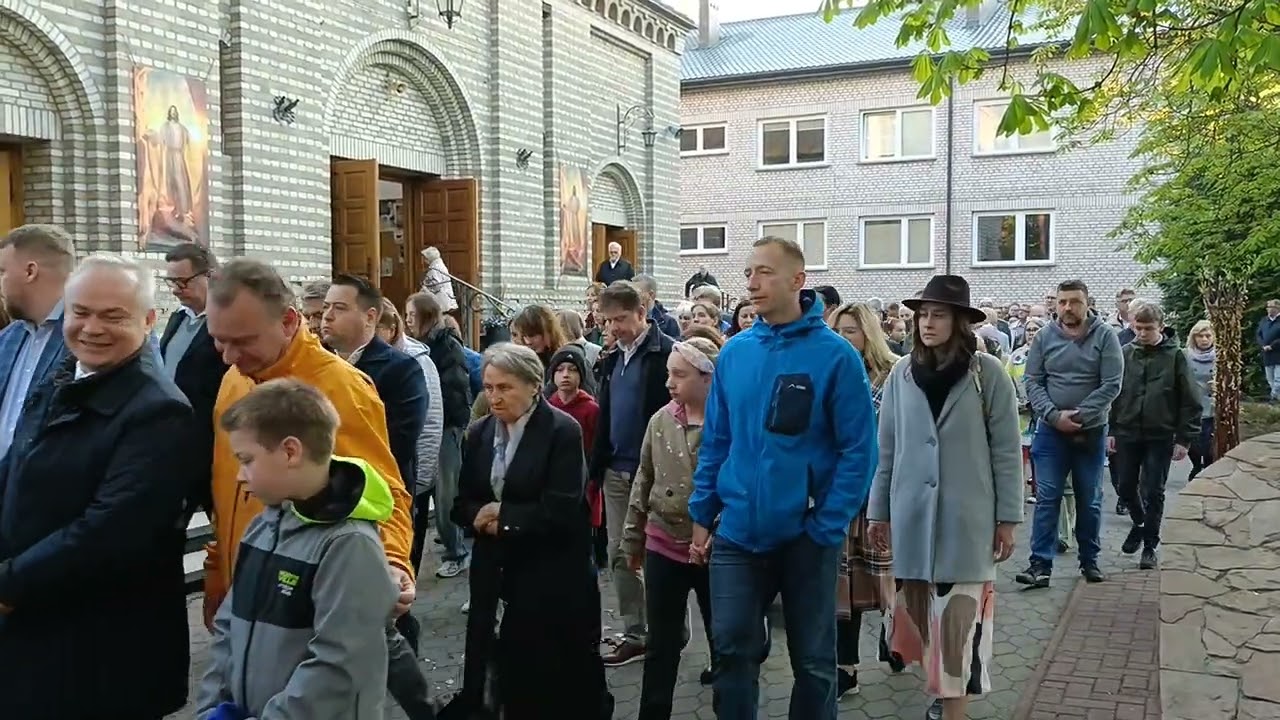 Procesja rezurekcyjna 2025 Warszawa Falenica