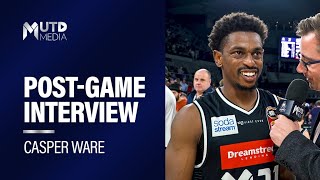 Rd 4: Melb Utd vs. Sydney Kings - Post-Game Interview with Casper Ware