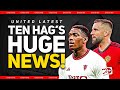 Ten hags shock team news manutdnews